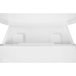 Унитаз-компакт Creo Ceramique PROJECT с микролифтом 656х390х775, прямой выпуск, сливная арматура в комплекте