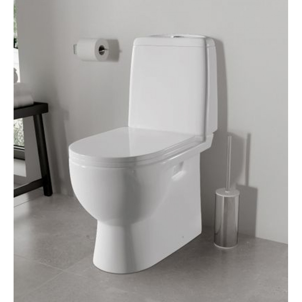 Унитаз-компакт Sanita Luxe Best с сиденьем микролифт (WC.CC/Best/2-DM/WHT.G/S1)