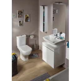 Чаша напольного унитаза Jacob Delafon Struktura без бачка и сиденья (UJAJ102-WTE)