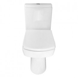 Унитаз-компакт Kale BASICS напольный, безободковый, в комплекте с бачком, сиденьем микролифт и арматурой