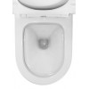 Унитаз-компакт Creo Ceramique ARCHI 380х680х820 безободковый, с тонкой крышкой, микролифт