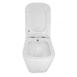 Унитаз подвесной Azario Hugo 350х480х363 c функцией биде, безободковый, с быстросъемным сиденьем микролифт (AZ-10007)