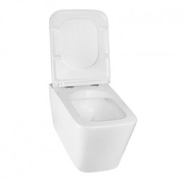 Унитаз подвесной Azario Mona 530x360x365 безободковый, в комплекте с сидением микролифт (AZ-0057)