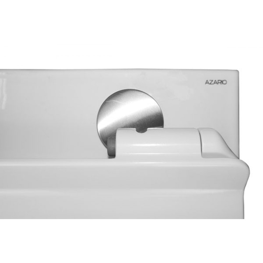 Унитаз подвесной AZARIO FRETTA ROUND 485x360x365 безободковый с сиденьем микролифт (AZ-2617E)