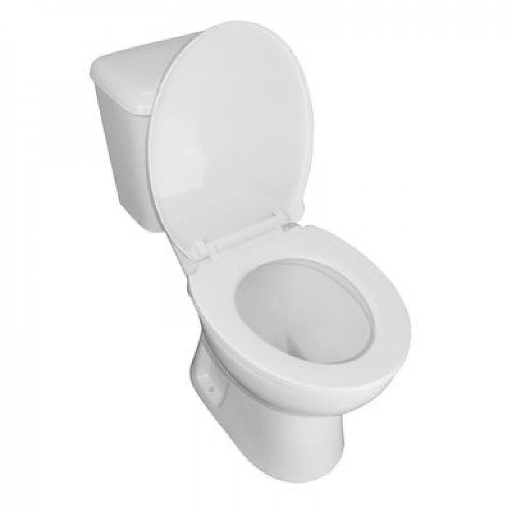 Унитаз напольный Loranto Lino 370х670х720 с сиденьем микролифт (soft close) полипропилен, белый (CS-CT8812)
