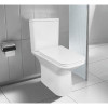 Унитаз-компакт Azario Formal 370х315х790 напольный, безободковый, в комплекте с бачком и сиденьем микролифт (AZ-1353B)