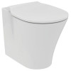 Унитаз приставной Ideal Standard CONNECT AIR AquaBlade® горизонтальный выпуск, белый (E004201)