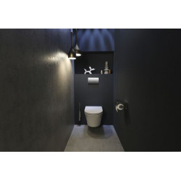 Унитаз подвесной Jacob Delafon Rodin+ безободковый, белый (EDY102-00)