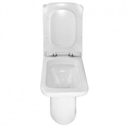 Унитаз-компакт Azario Glory 380х680х812 напольный, безободковый с быстросъемным сиденьем микролифт (AZ-49)