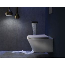 Унитаз подвесной Jacob Delafon Rodin+ безободковый, белый (EDY102-00)