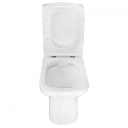 Унитаз-компакт Azario Wandy 350х614х795 напольный, безободковый, с быстросъемным сиденьем микролифт (AZ-56D)