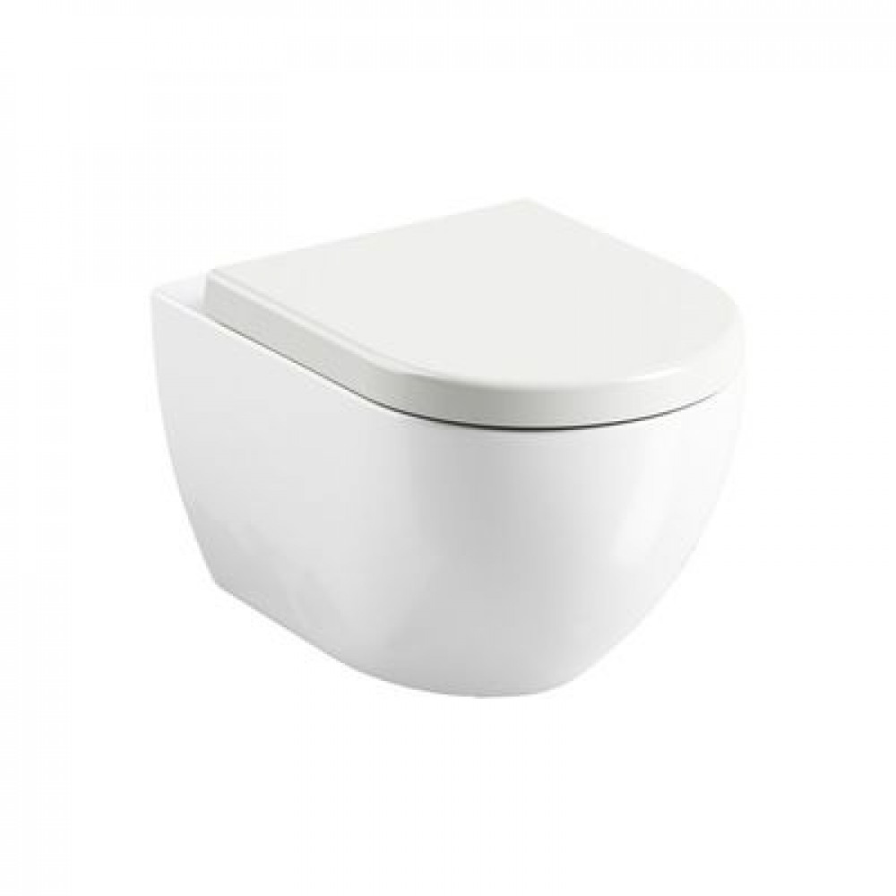 Унитаз подвесной Ravak Uni Chrome Rim, без сиденья, белый (X01516)
