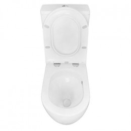 Унитаз-компакт Azario Grado 665х380х845 напольный, смыв "Торнадо", безободковый, с бачком и сидением микролифт (AZ-2141 UQ1)