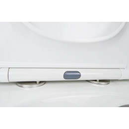 Унитаз-компакт Azario AVERO 660x360х820 напольный, безободковый в комплекте с бачком, смывным механизмом Geberit и сиденьем микролифт (AZ-3121-G)