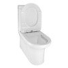 Унитаз-компакт Creo Ceramique ARCHI 380х680х820 безободковый, с тонкой крышкой, микролифт
