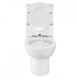 Унитаз-компакт напольный AZARIO Ambra 645x370x815 безободковый, в комплекте с арматурой Geberit и сиденьем микролифт (AZ-848G)