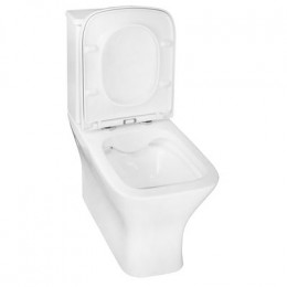 Унитаз-компакт Azario Blaise 385х615х801 напольный, безободковый с быстросъемным сиденьем микролифт (AZ-55-1)