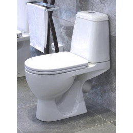Унитаз-компакт Sanita Luxe MAX SL с быстросъемным сидением микролифт