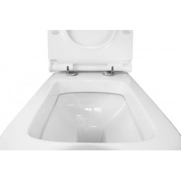 Унитаз-моноблок Azario Zeno 640х365х740 ободковый, с быстросъемным сиденьем Slim микролифт (AZ-1169)