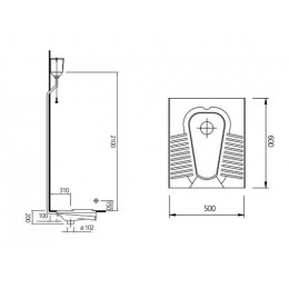 Чаша Генуя Kale OPTIMUM 50х60