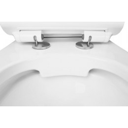 Унитаз-компакт Azario CORSA 630x380x830 напольный, безободковый со смывным механизмом Geberit, бачком и сиденьем микролифт (AZ-2062S-G)