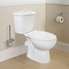 Унитаз напольный Loranto Lino 370х670х720 с сиденьем микролифт (soft close) полипропилен, белый (CS-CT8812)