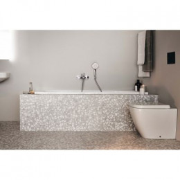 Унитаз приставной Ideal Standard i.life B безободковый, технология RimLS+, горизонтальный (универсальный) выпуск (T461601)