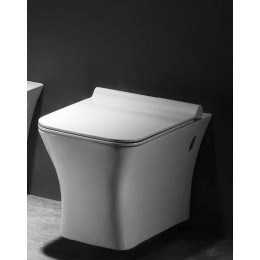 Унитаз подвесной Azario Trend 545х365х365 безободковый, с сиденьем микролифт (AZ-2024)