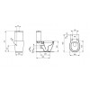 Чаша напольного унитаза Ideal Standard Connect (E803701)