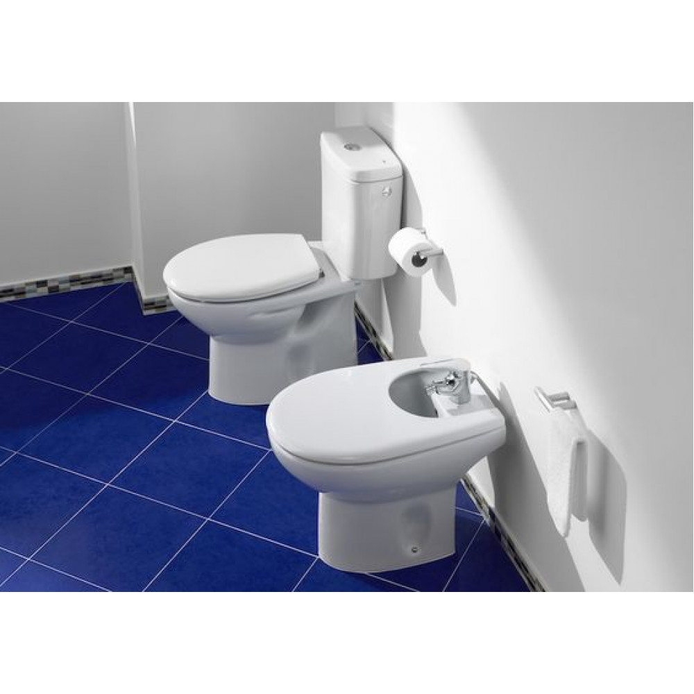 Низ к унитазу Roca Victoria, косой выпуск, белый  (7.3423.9.U00.0)
