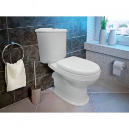 Унитаз-компакт AZARIO BENTY 660х400х770 напольный, в комплекте с сиденьем микролифт (AZ-237)