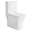 Унитаз-компакт Azario Blaise 385х615х801 напольный, безободковый с быстросъемным сиденьем микролифт (AZ-55-1)