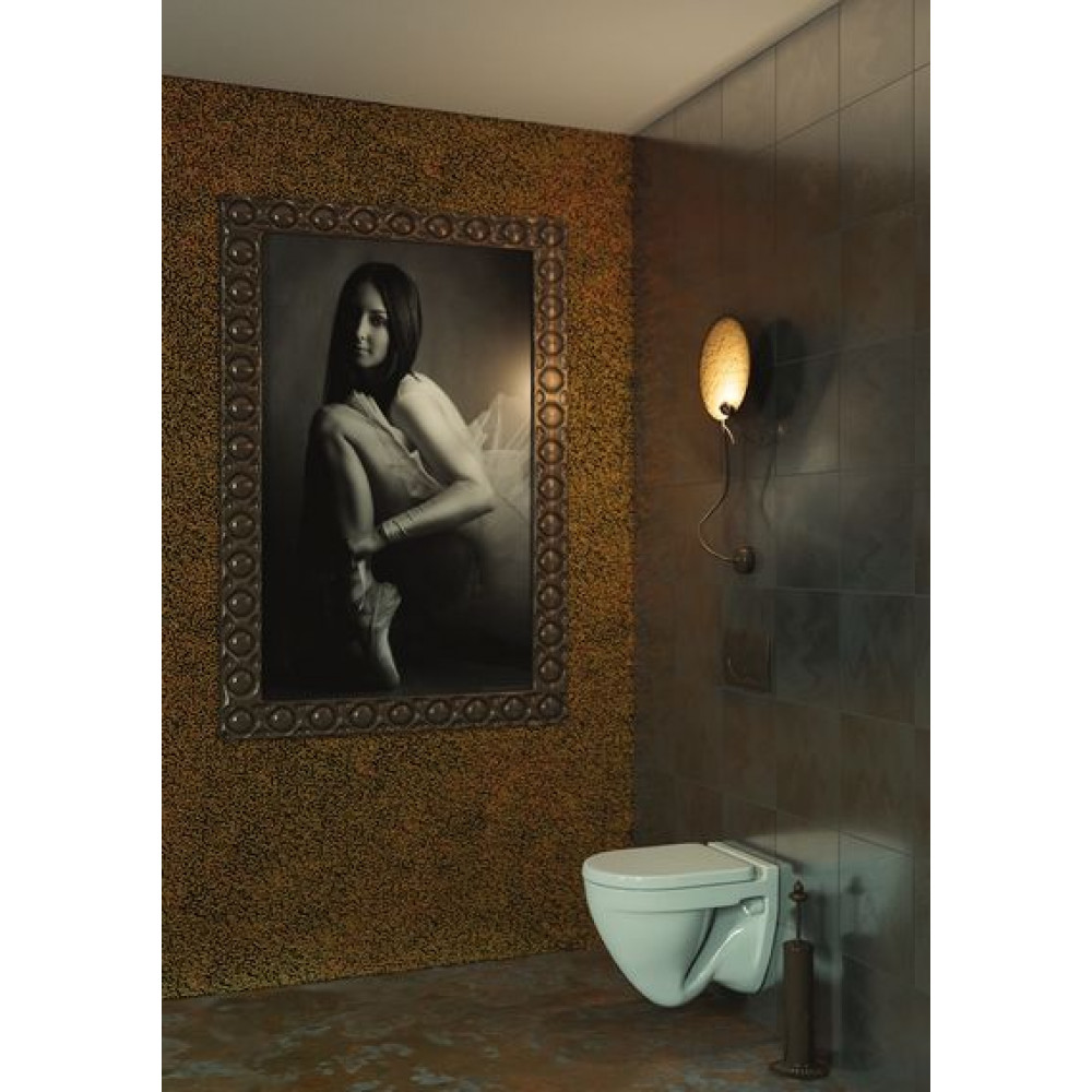Унитаз подвесной Sanita Luxe Attica 345х495х400 с сидением микролифт (WC.WH/Attica/DM/WHT.G/S1)