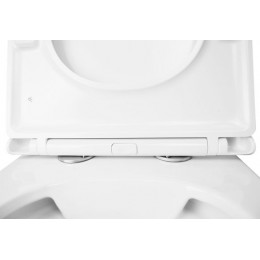 Унитаз приставной Azario Teramo 600х360х410 быстросъемное сиденье микролифт (AZ-003D-NR)