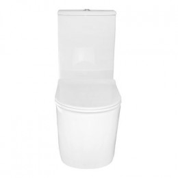 Унитаз-компакт Creo Ceramique RENNES с быстросъемным сидением микролифт, безободковый