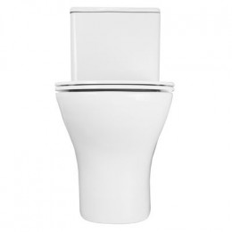 Унитаз-моноблок AZARIO Terni 670x350x760 горизонтальный слив, быстросъемное сиденье микролифт (AZ-8618)