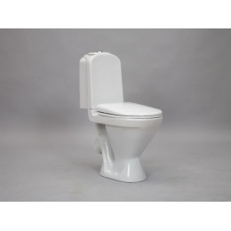 Унитаз-компакт Classic Comfort с бачком, сиденье микролифт, белый (WC.CC/Classic/2-DM/WHT.G/S1)