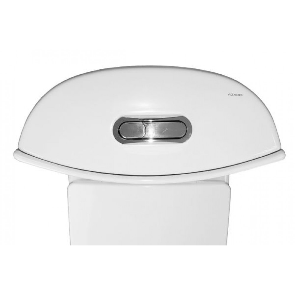 Унитаз моноблок Azario Luna 770x390x710 напольный, горизонтальный слив, сиденье дюропласт микролифт (AZ-1037)