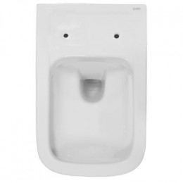 Унитаз подвесной Azario Pavia 550х350х375 безободковый, с сидением микролифт (AZ-2005)