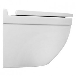 Унитаз подвесной Azario Fora 520х360х410 безободковый, с быстросъемным сиденьем микролифт (AZ-0017 E-R)