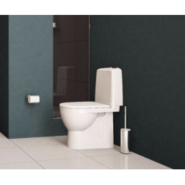 Унитаз-компакт Sanita Luxe Best с сиденьем микролифт (WC.CC/Best/2-DM/WHT.G/S1)