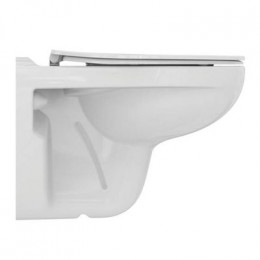 Унитаз подвесной  Ideal Standard TIRSO Rimless безободковый с сидением и крышкой (R034301)