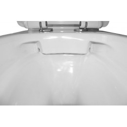 Унитаз-моноблок Azario SAFI 700x365x765 безободковый, в комплекте с сиденьем микролифт (AZ-0852)