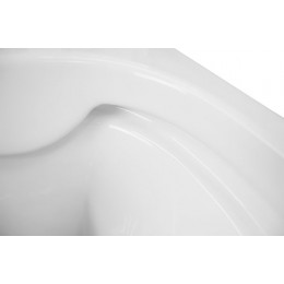 Унитаз подвесной Azario VENTO 360х485х350 безободковый, c быстросьемным сиденьем микролифт (AZ-1046)