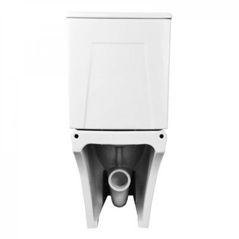Унитаз-компакт Azario AVERO 660x360х820 напольный, безободковый с бачком и сиденьем микролифт (AZ-3121)