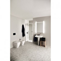 Унитаз приставной Ideal Standard i.life B безободковый, технология RimLS+, горизонтальный (универсальный) выпуск (T461601)