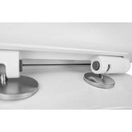 Унитаз-компакт Azario CORSA 630x380x830 напольный, безободковый со смывным механизмом Geberit, бачком и сиденьем микролифт (AZ-2062S-G)