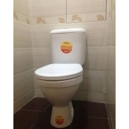 Унитаз-компакт Jika LYRA напольный, нижний подвод воды, косой выпуск (8.2423.4.000.242.9)