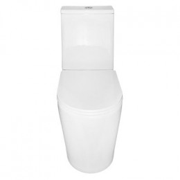 Унитаз-компакт Azario Conto 360х630х820 напольный, безободковый, слив "Торнадо", с быстросъемным сиденьем микролифт (AZ-T005BR)