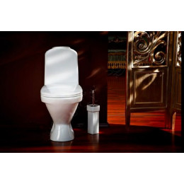 Унитаз-компакт Classic Comfort с бачком, сиденье микролифт, белый (WC.CC/Classic/2-DM/WHT.G/S1)